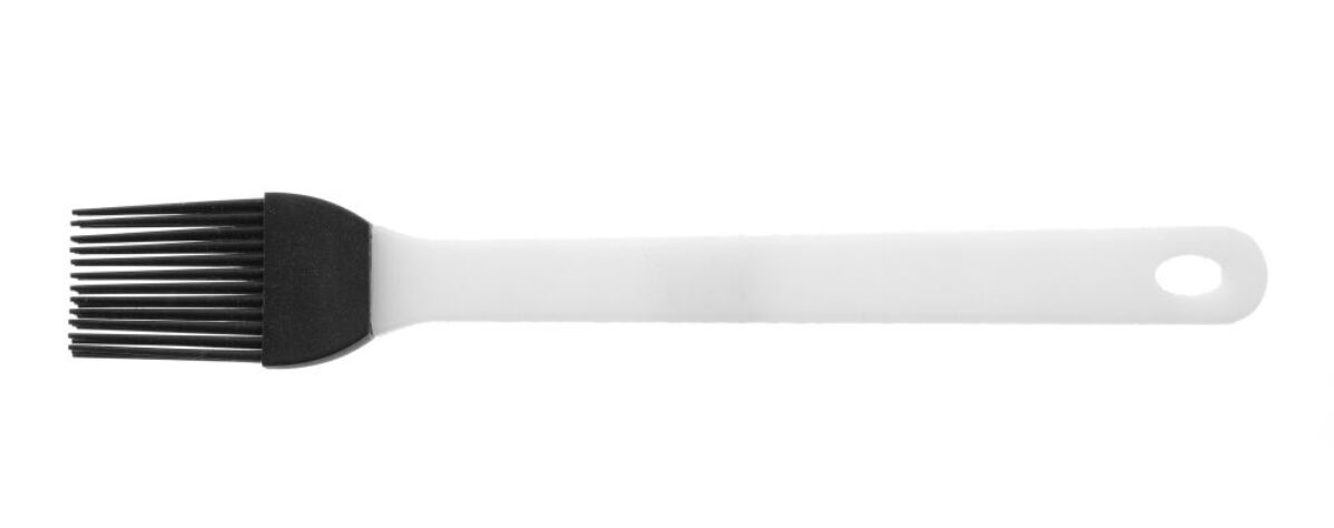 Pennello piatto per burro e grassi in silicone