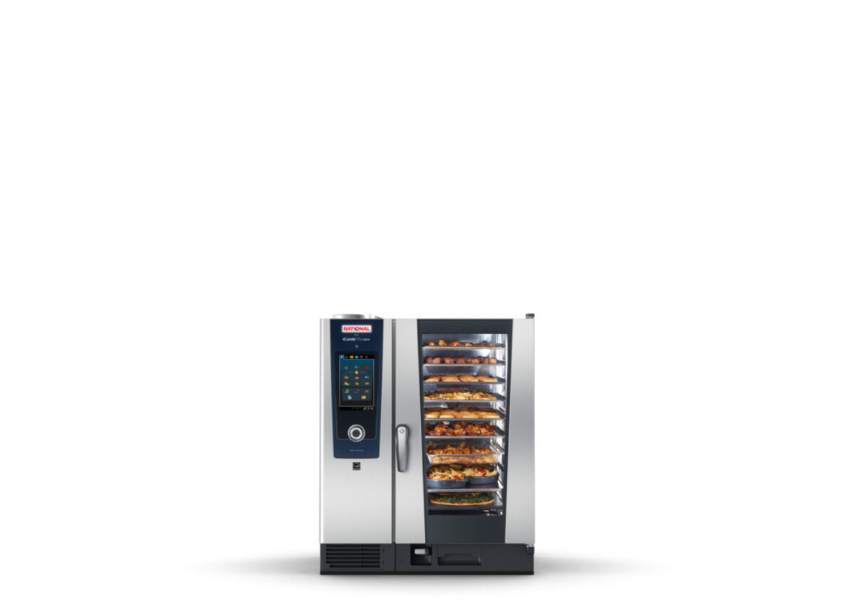 iCombi Pro 10-1/1 E full load bread rolls baking front