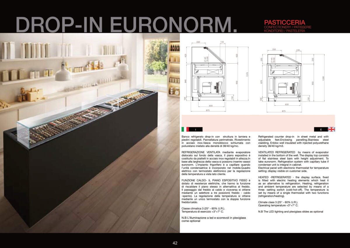 Banchi milleusi Drop-in