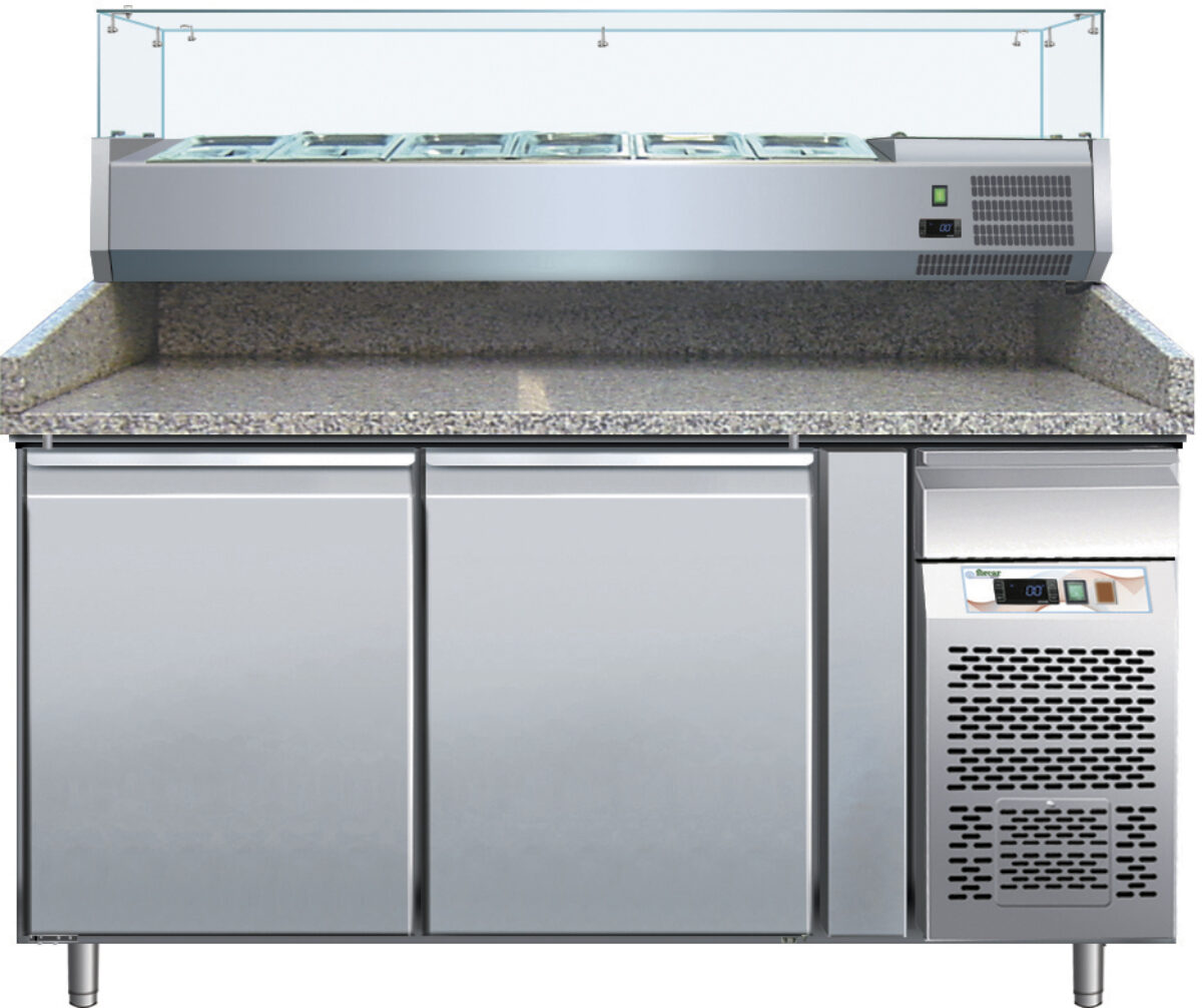 BANCO PIZZA REFRIGERATO VENTILATO G-PZ2600TN