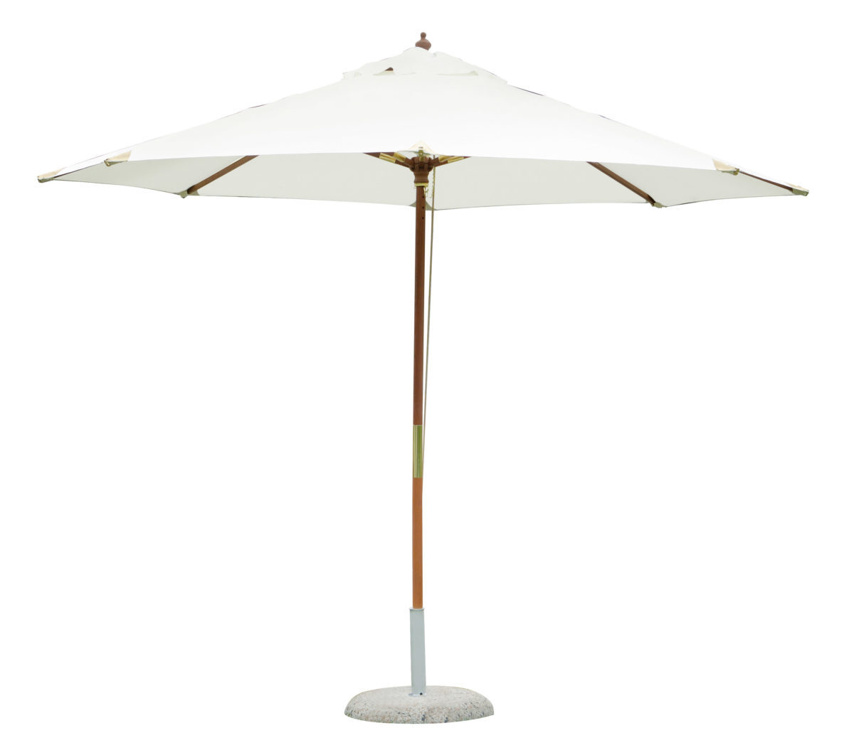 Ombrellone ∅ 3 m serie extra ecrù –