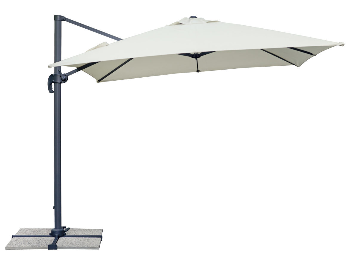 Ombrellone 3×3 palo laterale ecru’ –