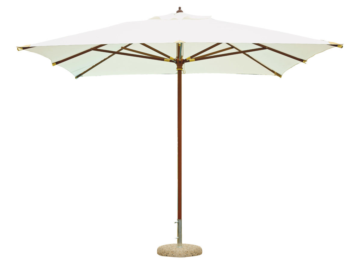 Ombrellone 3×3 serie extra ecrù –