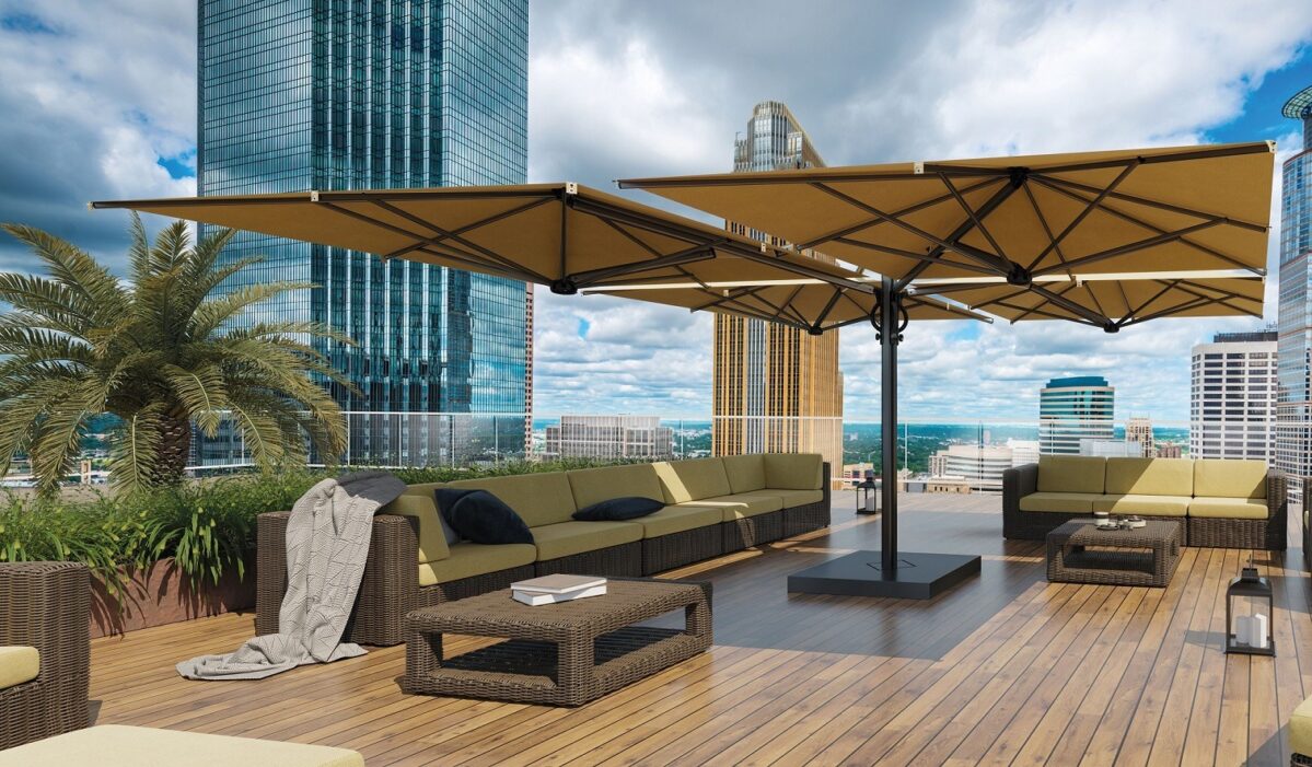 Ombrelloni giganti – Quattro Carbon