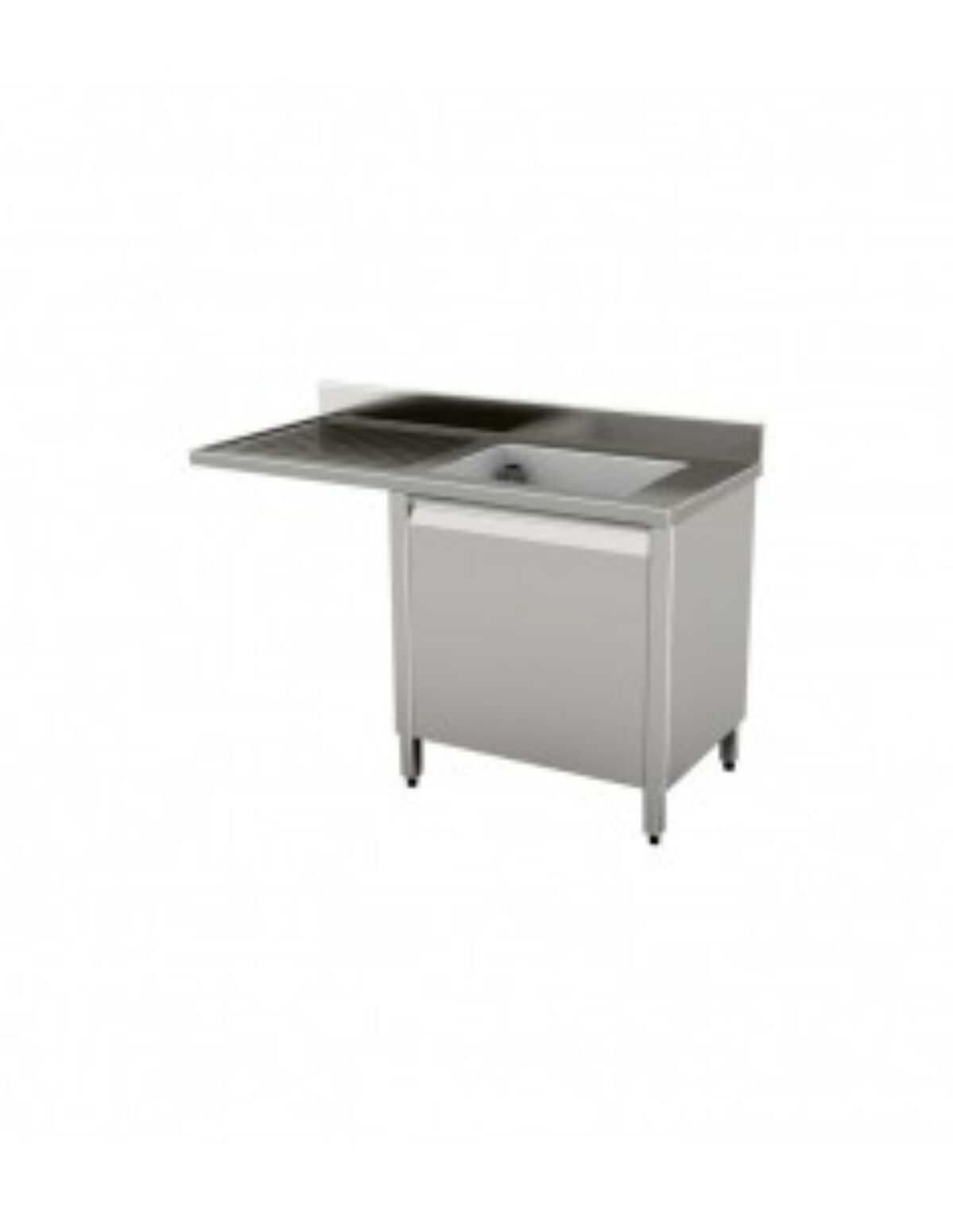 Lavello Armadiato Anta Battente con Vano Lavastoviglie – LAVELLI SERIE ECOLINE PUGLIA INOX