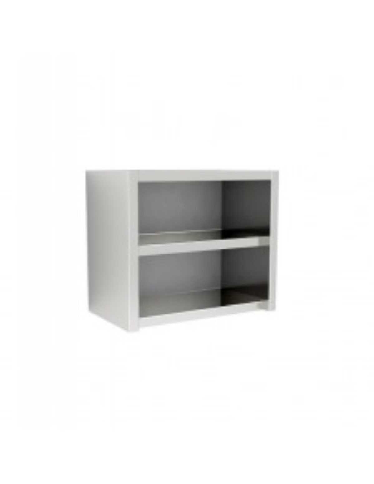 Pensile aperto in Acciaio Inox con ripiano