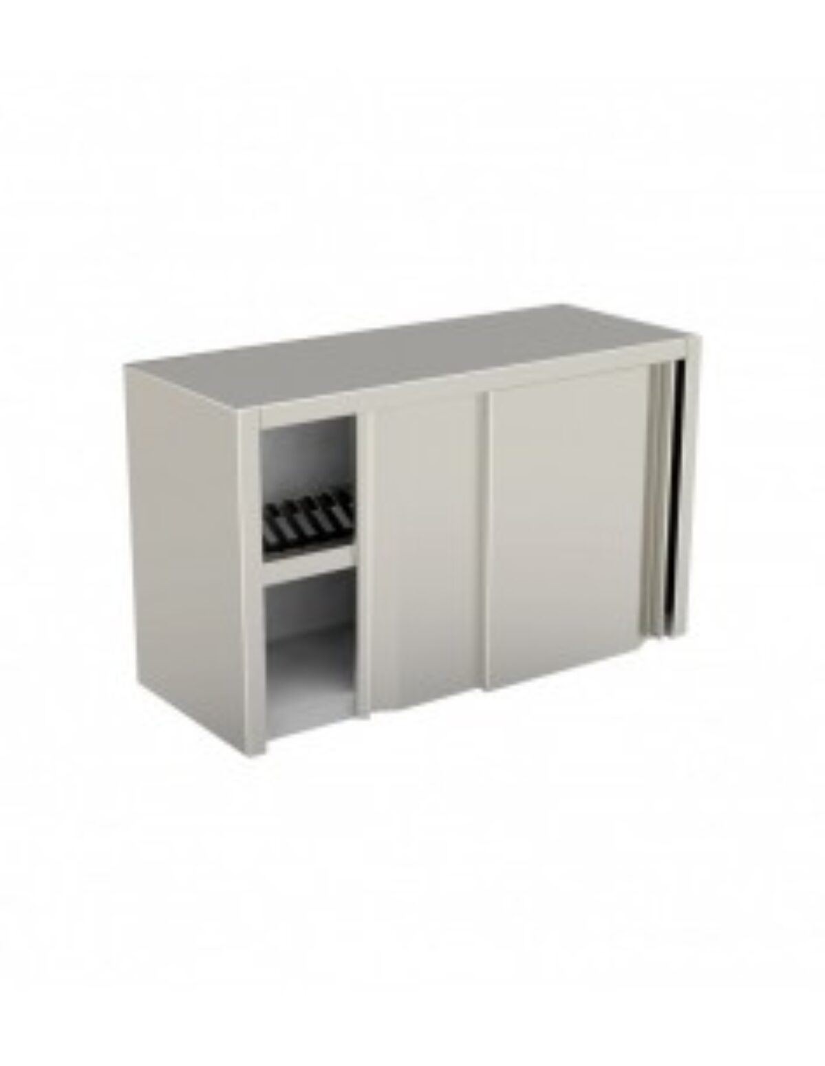 Pensile Inox – Porte Scorrevoli – Scolapiatti – Ripiano Asolato