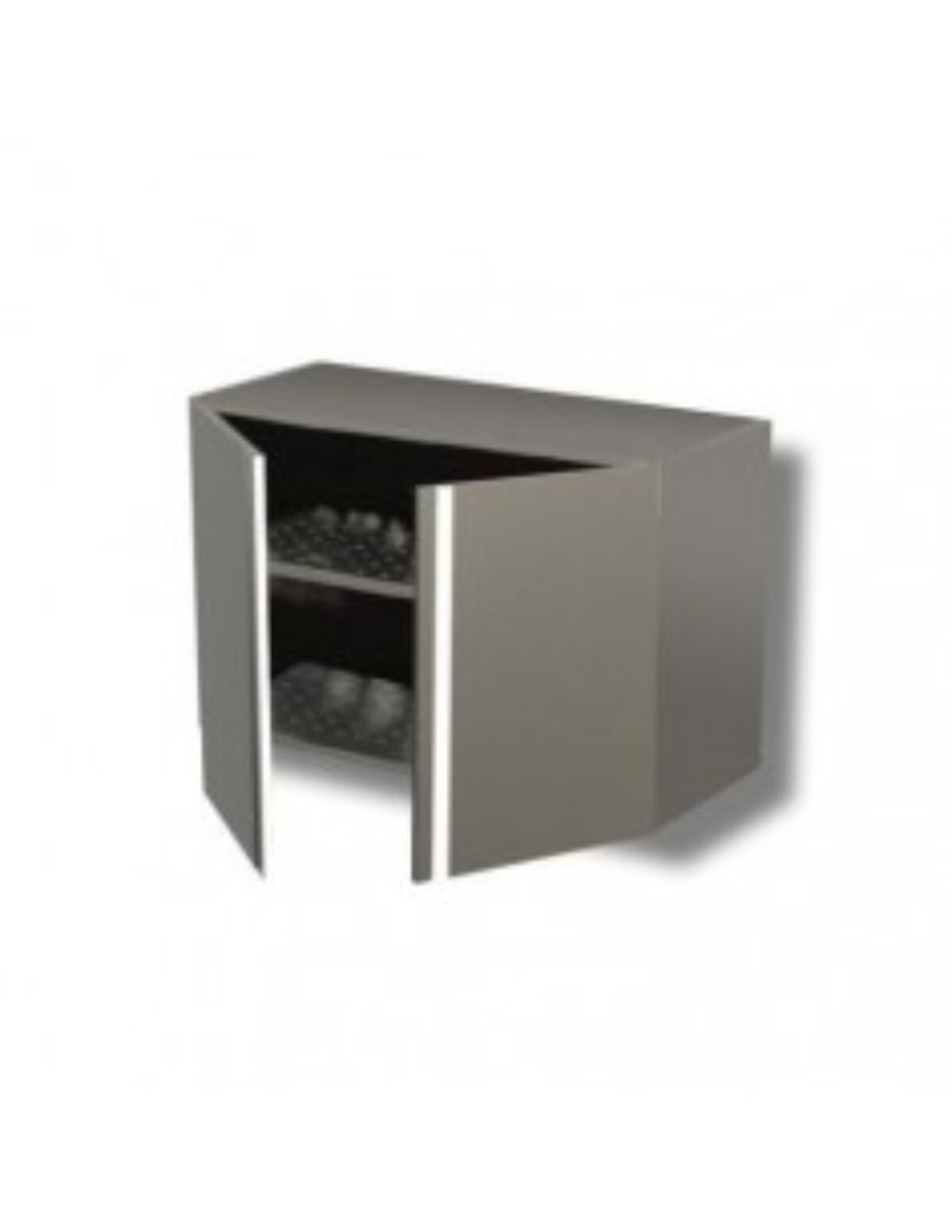 Pensile Inox – Porte Battenti – Scolapiatti – Ripiano Asolato