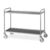 Carrello inox, 2 piani stampati cm 120×60