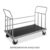 Carrello portabagagli con 1 sponda, 2 ruote frenate