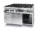 Cucina a gas Kitchen Line 6 fuochi con forno a convezione GN1/1