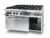 Cucina a gas Kitchen Line 6 fuochi con forno a convezione GN1/1