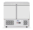 Banco refrigerato con due porte Kitchen Line 300l