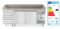 Banco pizza a 2 porte 7 cassetti 280L
