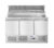 Saladette a tre porte con vetrinetta GN 380L