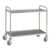 Carrello inox, 2 piani stampati cm 100×50, MADE IN PRC