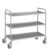 Carrello inox, 3 piani stampati cm 100×60, MADE IN PRC