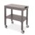 Carrello laccato antracite, 2 piani cm 70×45