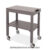 Carrello laccato panna, 2 piani cm 100×45