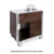 Mobile con sollevatore piatti Ø cm 18-28 – tinto rovere