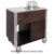 Mobile con sollevatore piatti Ø cm 28-32 riscaldato – nero