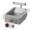 CONTENITORE CALDO CON INFRAROSSO MONOFASE Vasca cm. 30,5x51x16,5h con falsofondo forato