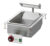CONTENITORE CALDO CON INFRAROSSO MONOFASE Vasca cm. 30,5x51x16,5h con falsofondo forato