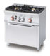 CUCINETTA 2 FUOCHI – FORNO GAS STATICO con grill cm. 67x38x34h, temp: 50÷250°C, con 1 griglia cm.65×36