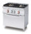 CUCINETTA 2 FUOCHI – FORNO ELETTRICO STATICO con grill cm. 67x38x34h, temp: 50÷250°C, con 1 griglia cm.65×36