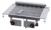 GRIGLIA CONTACT – cottura diretta su resistenza in acciaio inox cm. 55×43 ribaltabile – 2 zone cottura