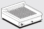 GRIGLIA CONTACT – cottura diretta su resistenza in acciaio inox cm. 55×35 ribaltabile
