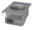 PIANO COTTURA INDUZIONE TRIFASE “WOK” – N. 1 zona – Vetro Ø 30 cm. (non posizionare su forni o cassettiere) – comandi digitali