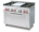 TUTTA PIASTRA + 4 fuochi Forno a gas statico con grill cm. 64x39x35h, temp: 125÷275°C, con 1 griglia cm.53×32,5 GN1/1 – Piastra cm. 37×50 – Porta vetro