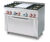 TUTTA PIASTRA + 4 fuochi Forno a gas statico con grill cm. 64x39x35h, temp: 125÷275°C, con 1 griglia cm.53×32,5 GN1/1 – Piastra cm. 37×50 – Porta vetro