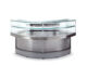 VETRINA SNACK REFRIGERATA CURVA 90°