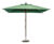 Ombrellone 3×3 serie extra verde –