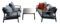 SET CASSIS IN ALLUMINIO ANTRACITE E TEAK –