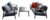 SET CASSIS IN ALLUMINIO ANTRACITE E TEAK –