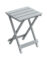 TAVOLINO PIEGHEVOLE IN ALLUMINIO SILVER –