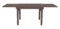TAVOLO BALCONE CAPANNORI 106/212×75 ALU CHOCOLATE –