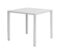 TAVOLO ISEO IN ACCIAIO 80X80 – BIANCO –